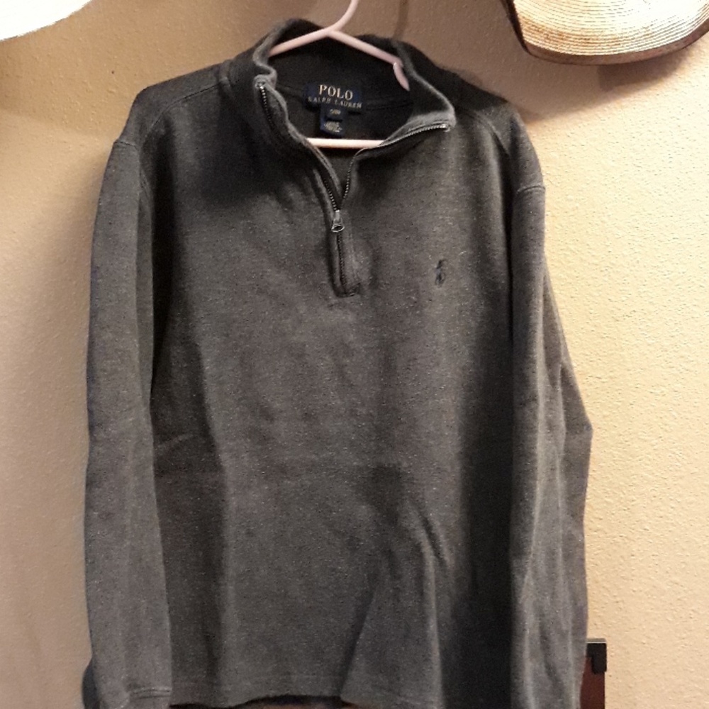 Ralph lauren grey boys sweater
